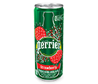 Perrier Strawberry 330ml. Can